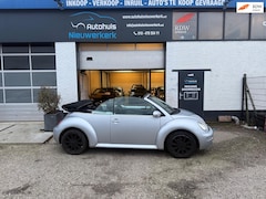 Volkswagen New Beetle Cabriolet - 1.4 Highline-Cabrio-met Airco, Lederen interieur, stoelverwarming, NAP-Rapport en een ruim