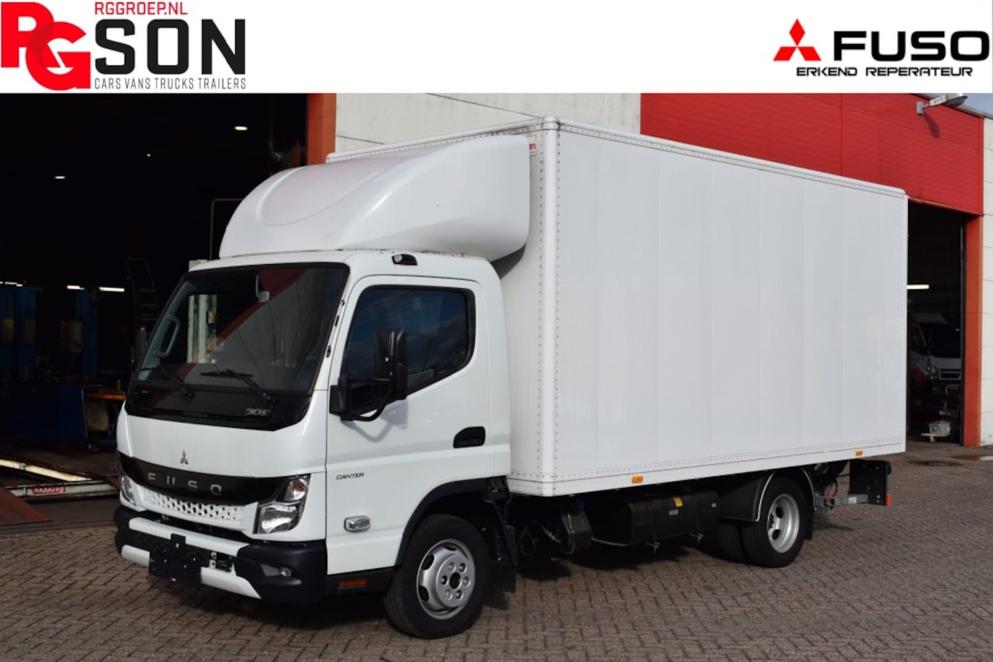 Fuso Canter - 3C15 3.0 MT BAKWAGEN 3400 WB  1000 KG LAADKLEP!  NIEUW en BPM VRIJ! - AutoWereld.nl