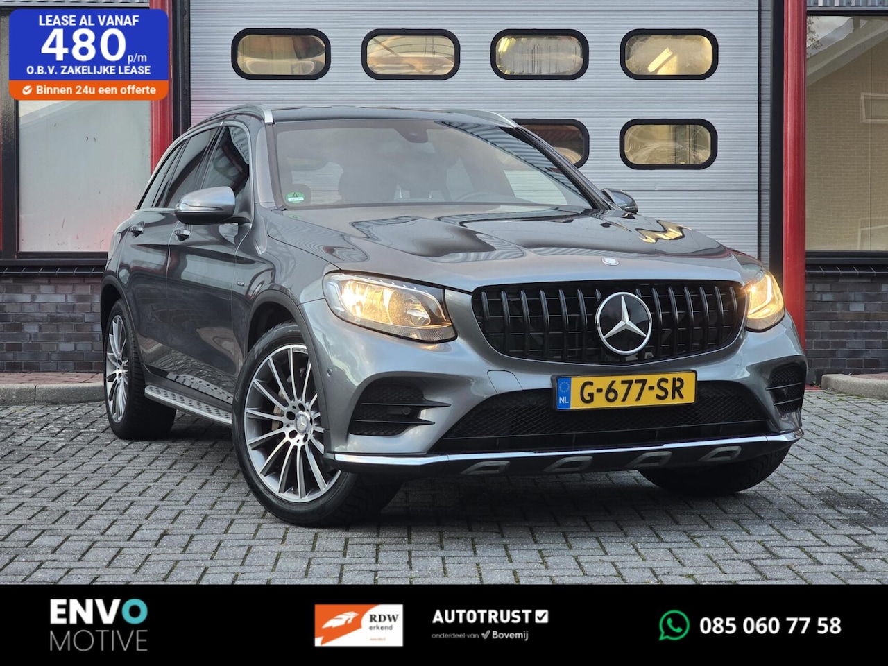 Mercedes-Benz GLC-klasse - 250 4MATIC Edition 1 AMG-line/Navi/Leer - AutoWereld.nl