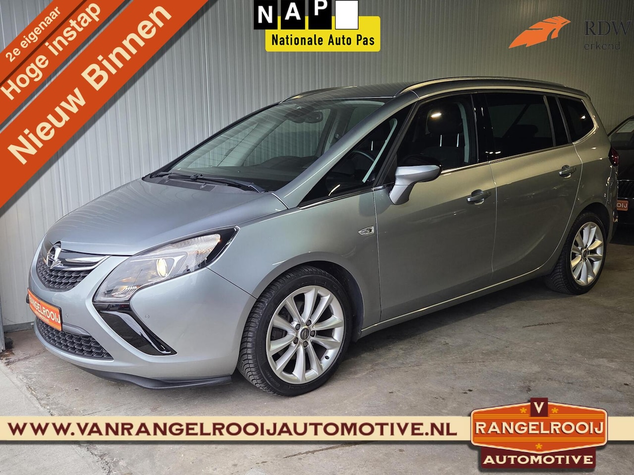 Opel Zafira Tourer - 1.4 Edition 1.4 Edition, clima, cruise, 18" lmv, comfortstoelen - AutoWereld.nl