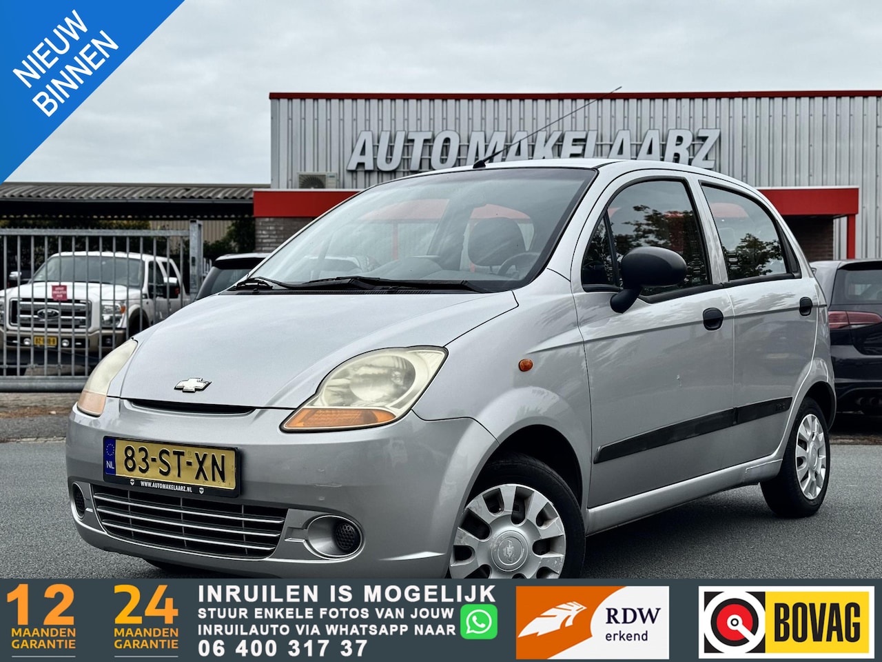 Chevrolet Matiz - 0.8 Breeze NL AUTO AIRCO 5 DEURS - AutoWereld.nl