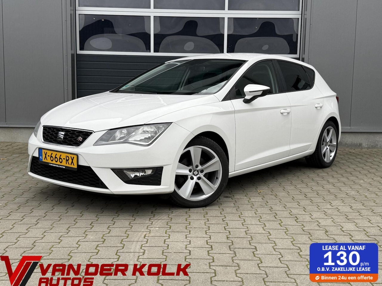 SEAT Leon - 1.4 EcoTSI FR Hagelschade Navi Cruise Climate - AutoWereld.nl