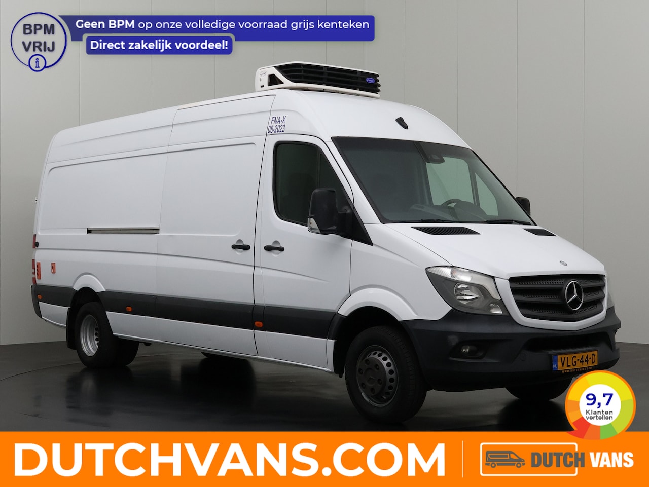 Mercedes-Benz Sprinter - 514CDI Automaat L3H2 Maxi Koelauto met Laadklep | Laadlift | 12/220V | Airco | Cruise | Da - AutoWereld.nl