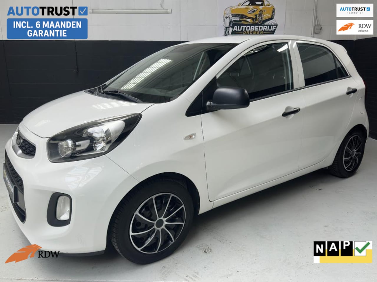 Kia Picanto - 1.0 CVVT EconomyLine |NL AUTO|NAP|5 DRS|NETTE AUTO - AutoWereld.nl