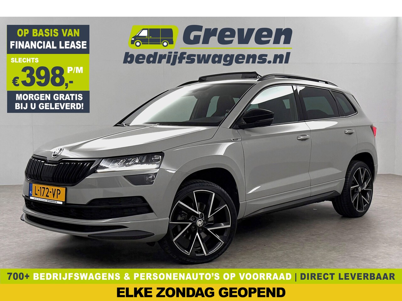 Skoda Karoq - 1.5 TSI ACT 150PK Sportline | Pano | Sfeerverl. | Camera | LED | Virtual | Carplay | Stoel - AutoWereld.nl