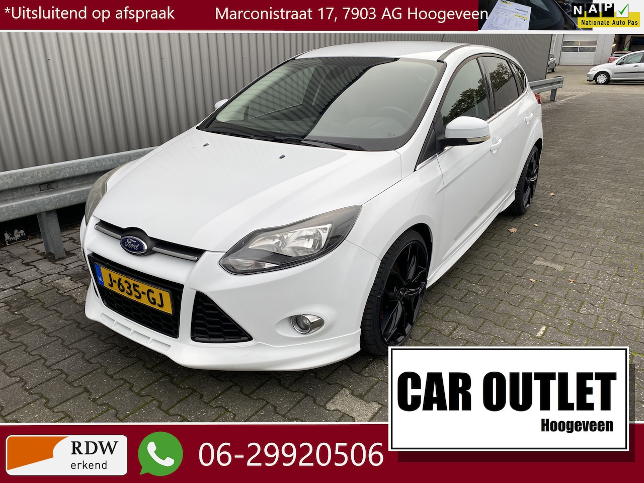Ford Focus - 1.6 EcoBoost Titanium ST-Line Airco LM Nw APK --Inruil Mogelijk-- - AutoWereld.nl