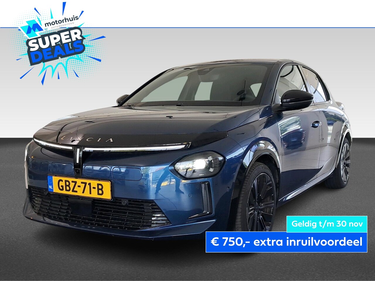 Lancia Y(psilon) - Ypsilon 100% elektrisch - 156PK - full options - AutoWereld.nl