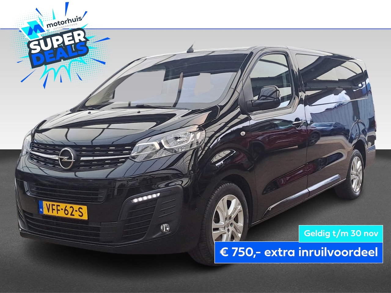 Opel Vivaro - Dubbele Cabine 2.0 Diesel 122pk L3H1 S/S Automaat verh. laadv. Innovation LAGE KM STAND!!! - AutoWereld.nl