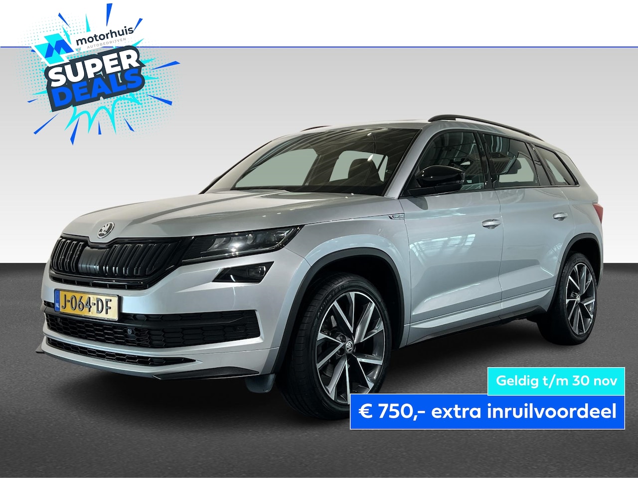 Skoda Kodiaq - 1.5 TSI Greentech ACT 150pk DSG-7 5pl. Sportline Business - AutoWereld.nl