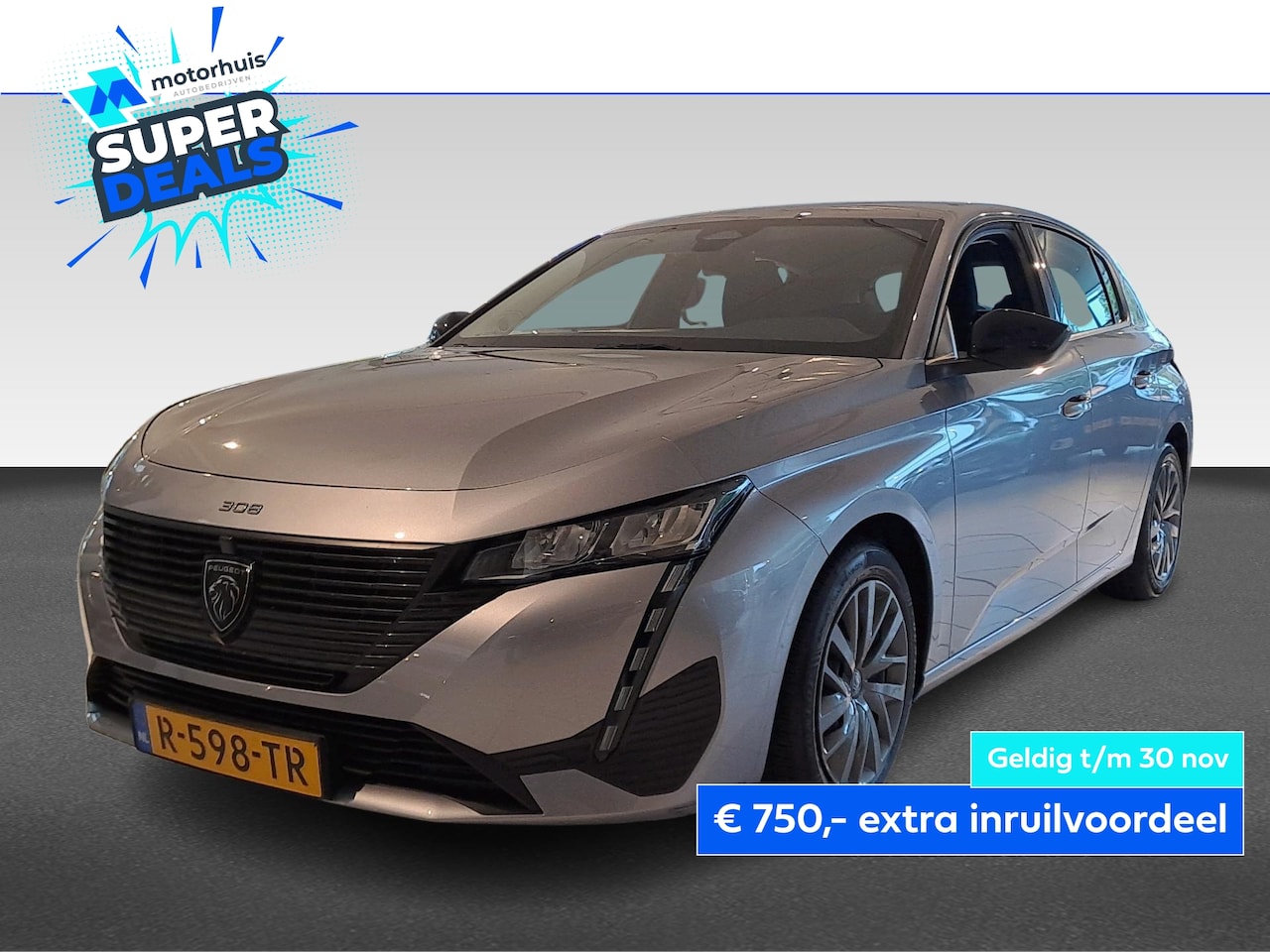 Peugeot 308 - 1.2 PureTech Active Pack Business 1.2 Puretech 110pk Active Pack Business - AutoWereld.nl