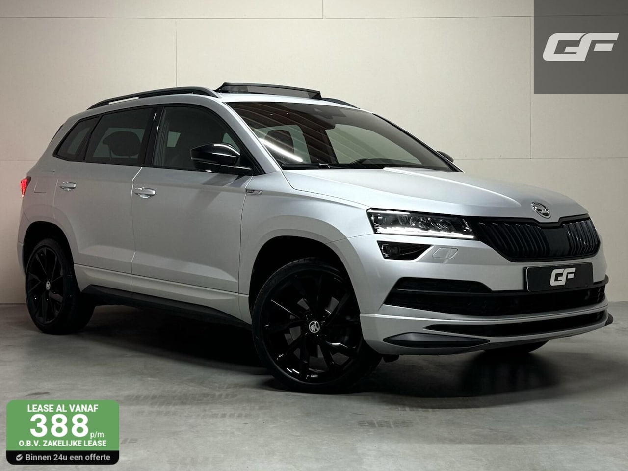 Skoda Karoq - 1.5 TSI ACT Sportline Pano ACC Sfeer Canton Trekh. NAP - AutoWereld.nl