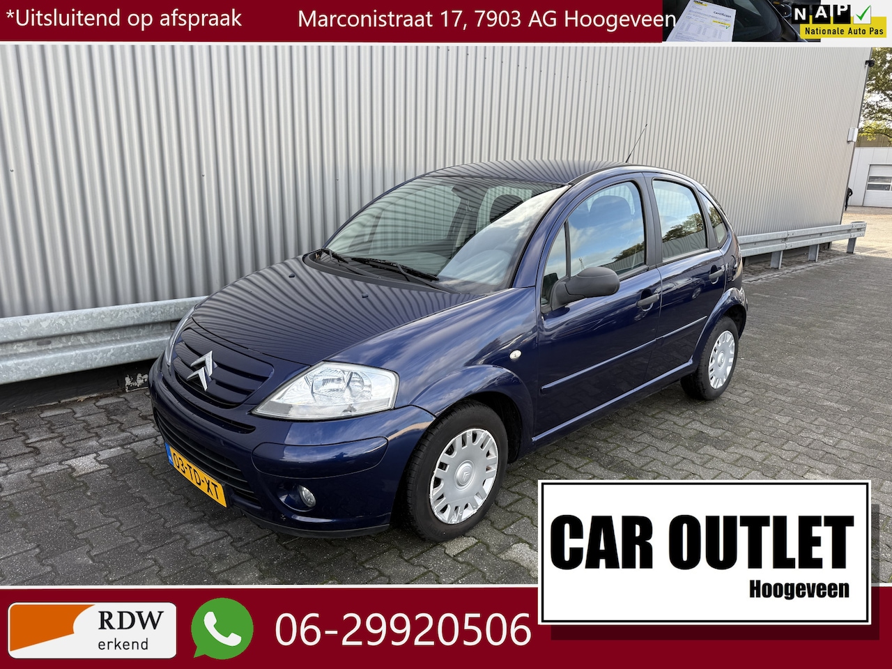 Citroën C3 - 1.4i Ambiance Clima, Cruise, APK 08-2026 – Inruil Mogelijk – - AutoWereld.nl