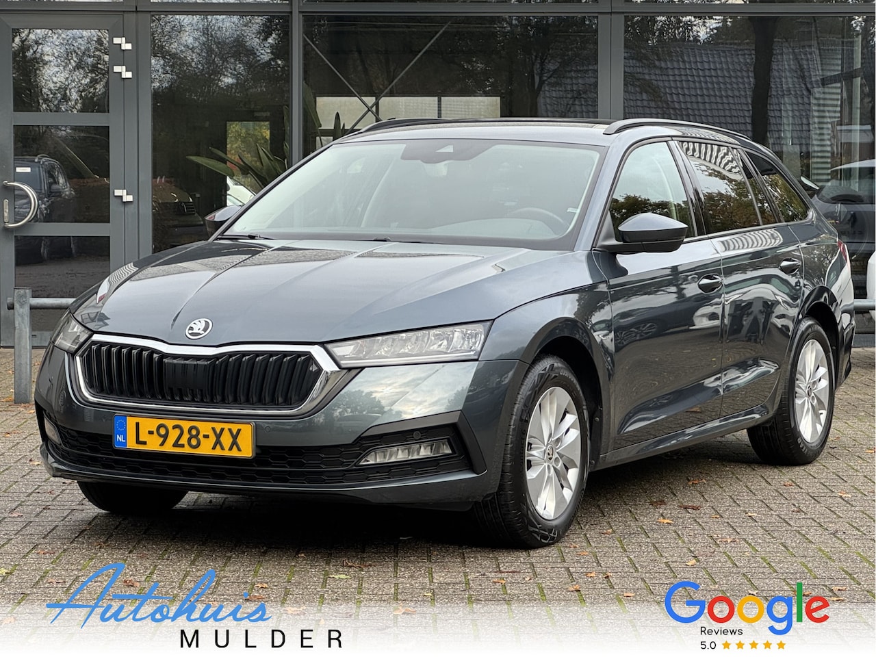 Skoda Octavia Combi - 1.0 TSI Business Edition Virtual/Trekhaak/Clima/Navi/LED/Cruise/LM-Velgen - AutoWereld.nl