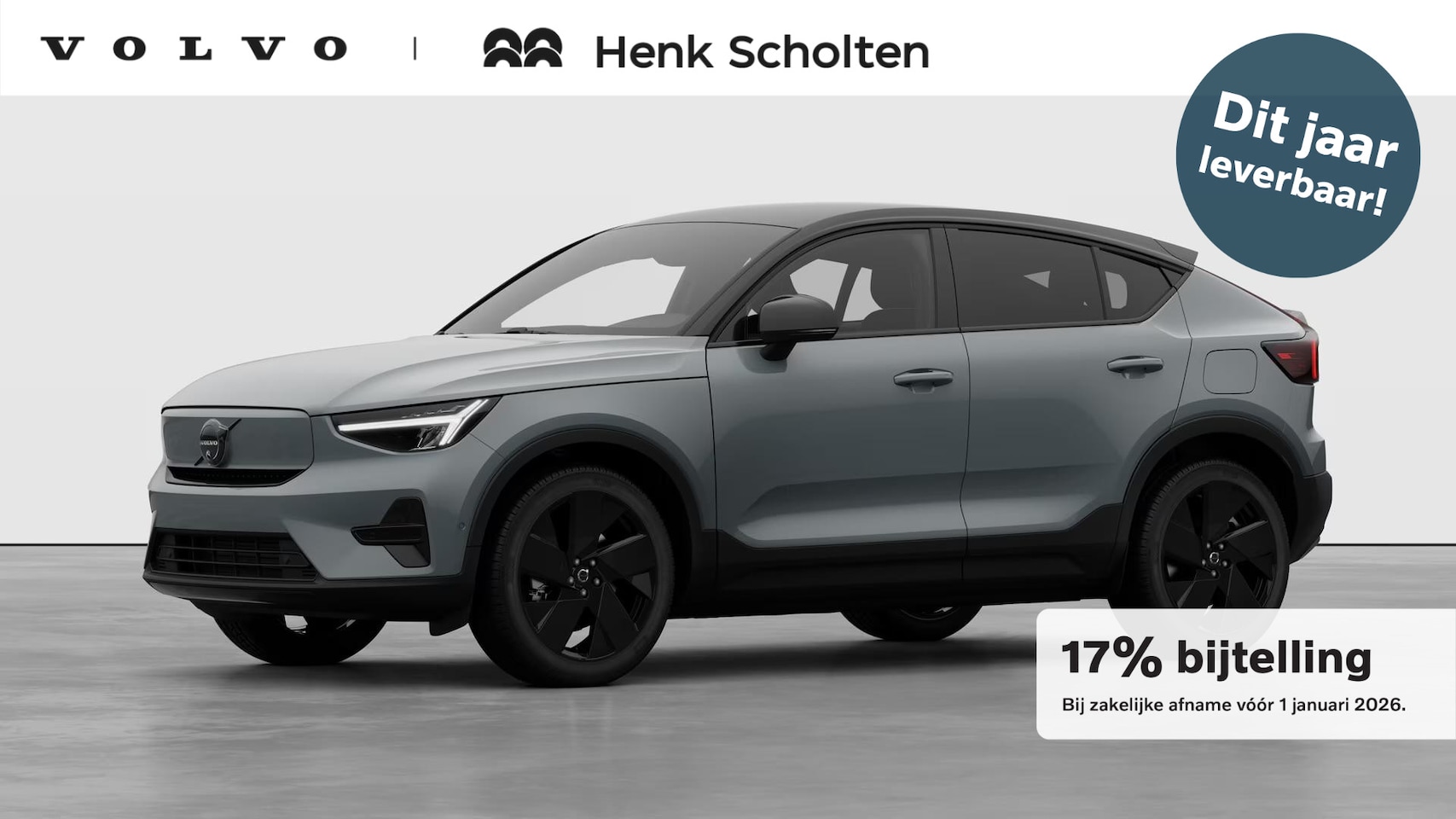 Volvo EC40 - Single Motor Extended Range Ultra Black Edition | Verwacht Dec. 2025 | 360º Camera | Extra - AutoWereld.nl