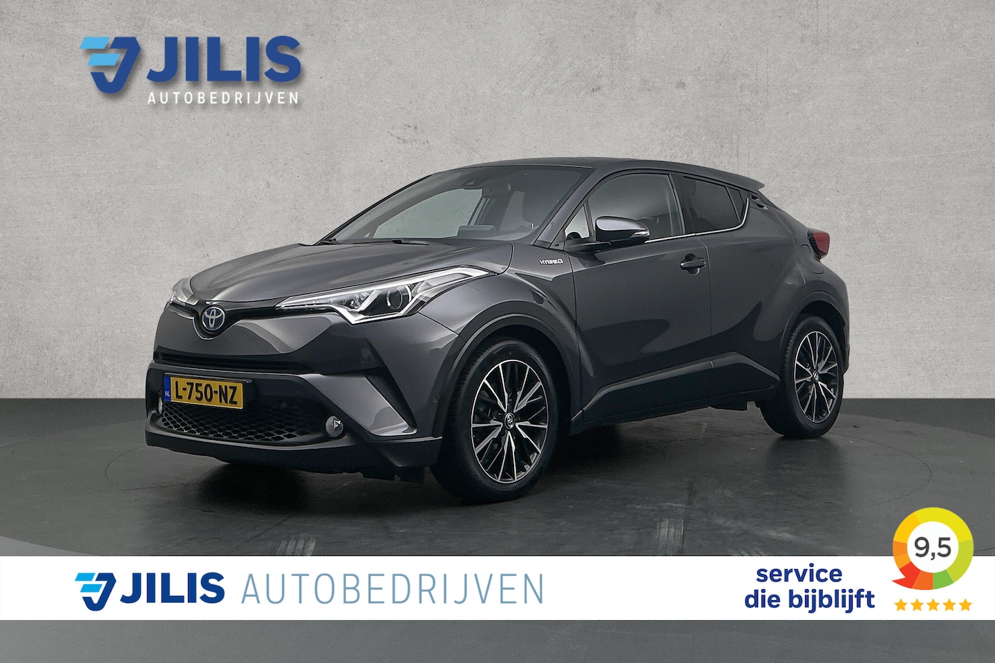 Toyota C-HR - 1.8 Hybrid Bi-Tone | Stoelverwarming | Camera | Half lederen bekleding - AutoWereld.nl