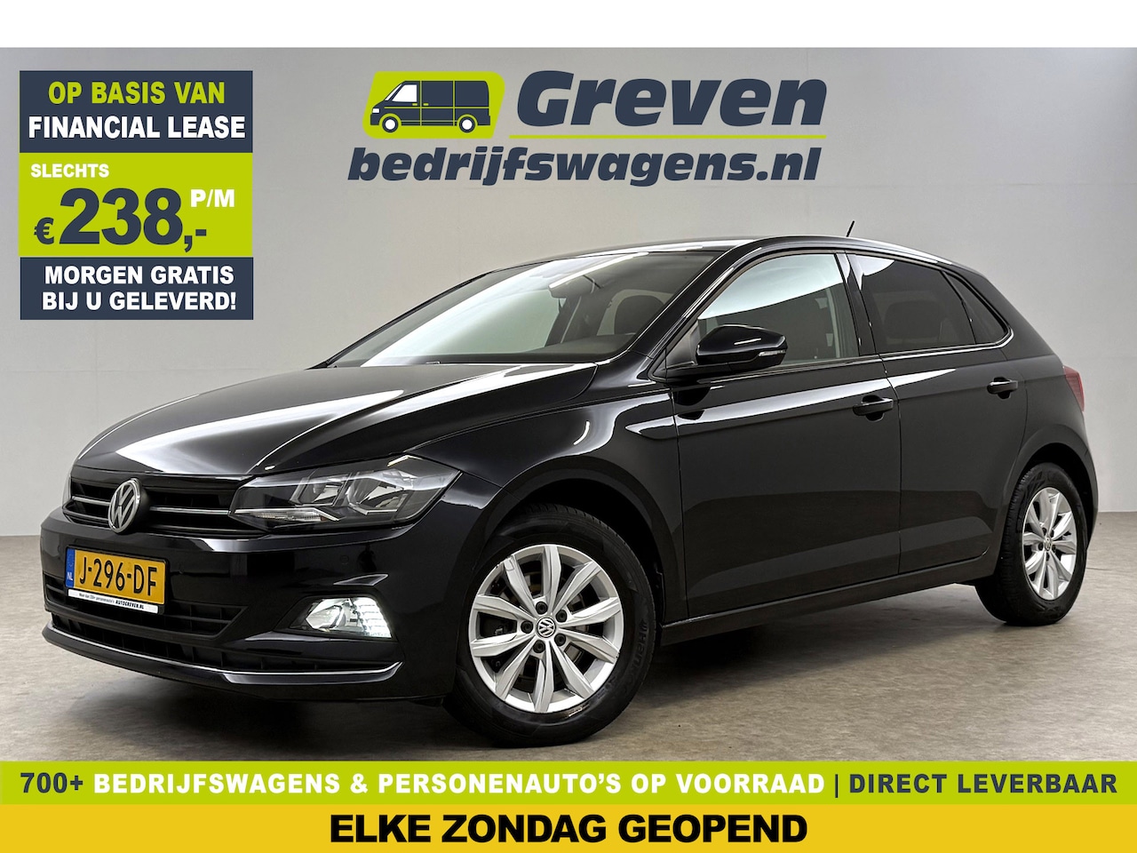 Volkswagen Polo - 1.0 TSI Highline | Carplay | DSG | Navigatie | Parkeersens. | Clima | LED - AutoWereld.nl