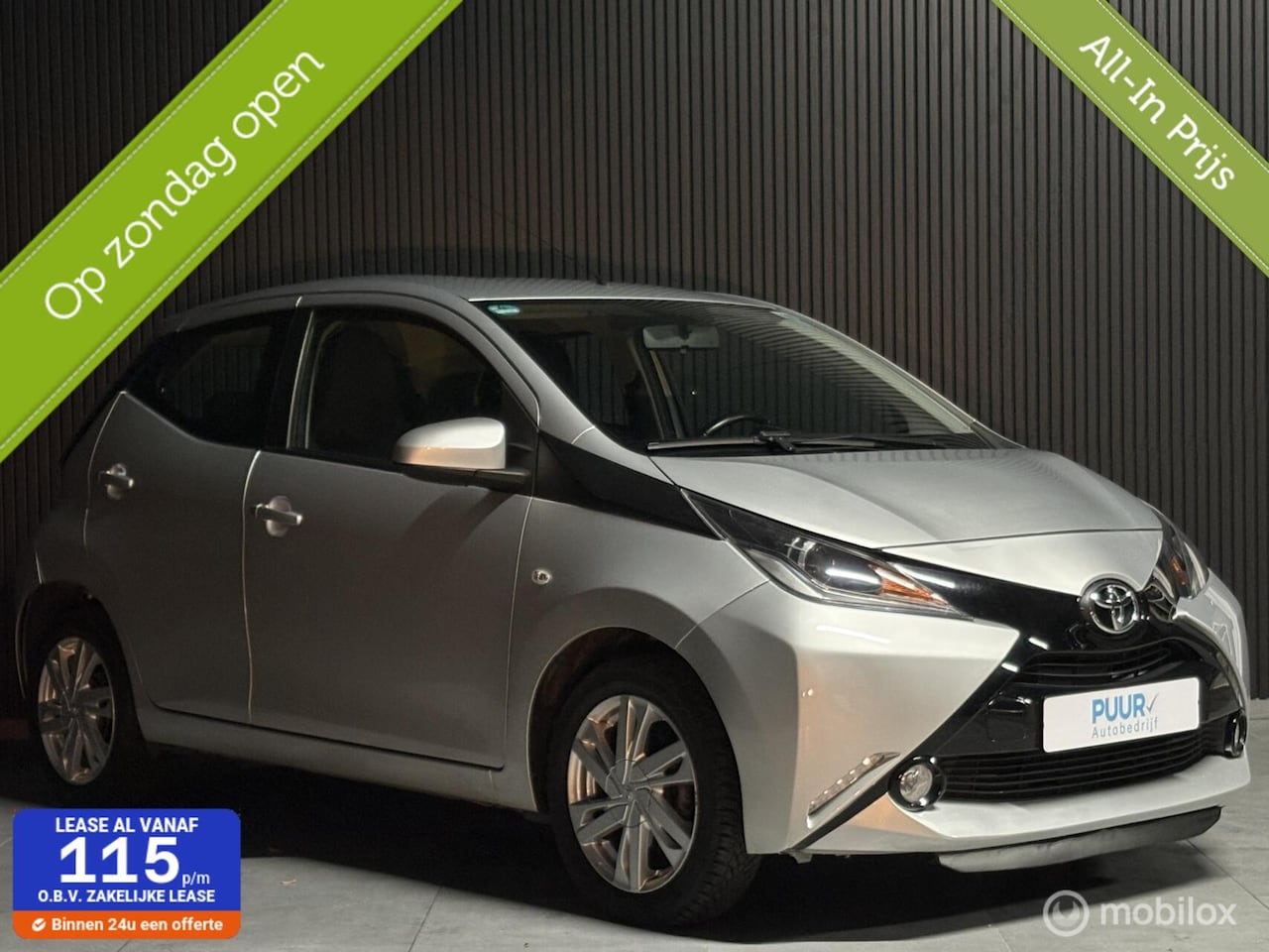 Toyota Aygo - 1.0 VVT-i | 2015| 5-deurs | Multimedia | Camera | Airco | Cruise Control - AutoWereld.nl