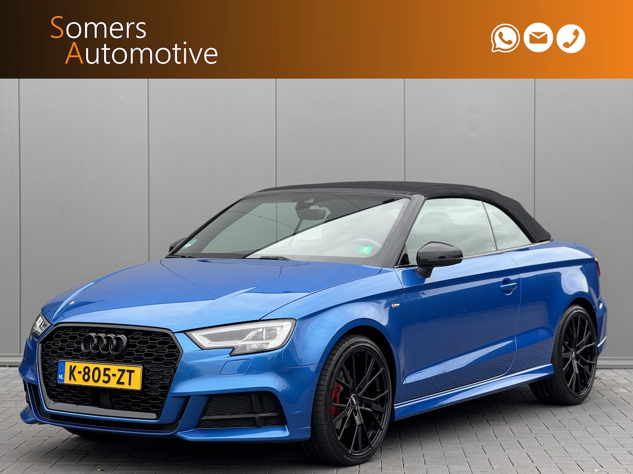 Audi A3 Cabriolet - 35 TFSI CoD S Line Advance Sport | Matrix | AirScarf | Virtual Cockpit | Keyless | 19" | A - AutoWereld.nl