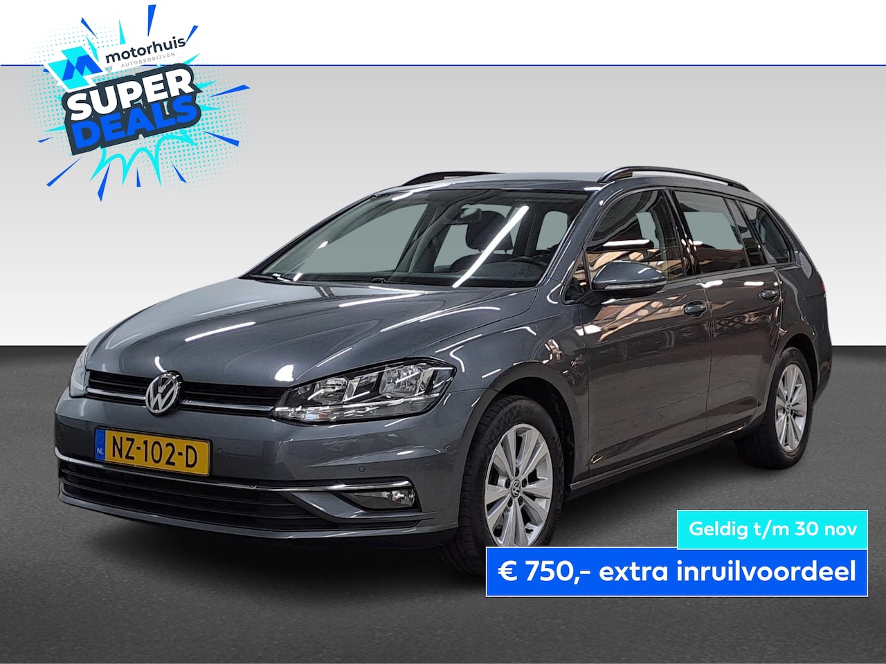 Volkswagen Golf Variant - 1.0 TSI 110PK DSG-7 COMFORTLINE BUSINESS NAVI TEL PDC NAP - AutoWereld.nl