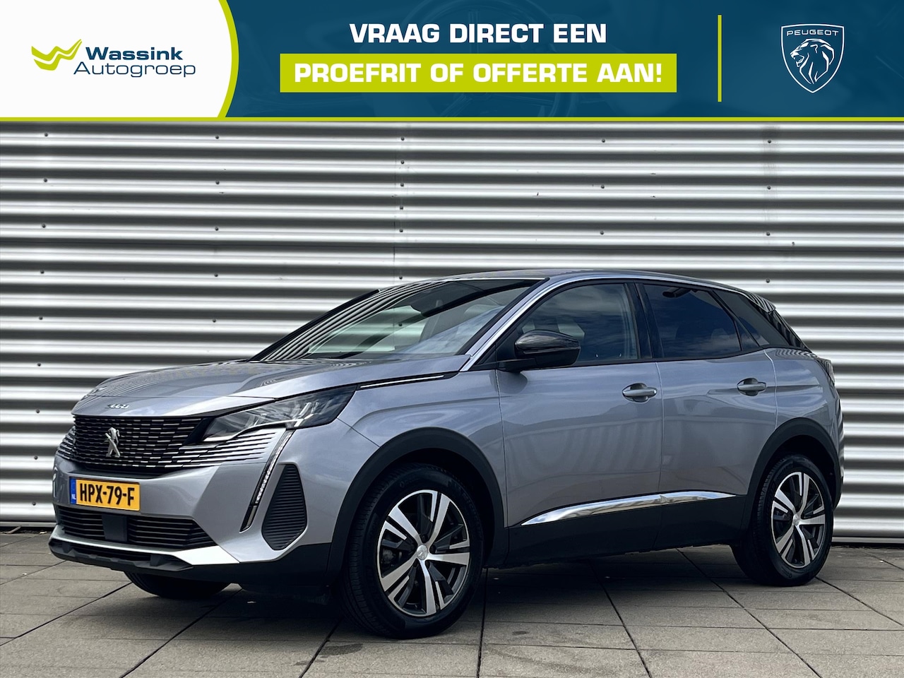 Peugeot 3008 - 1.2 Hybrid 136pk e-DSC6 Automaat Allure Pack Business Navigatie | Camera | 18 Inch velgen - AutoWereld.nl