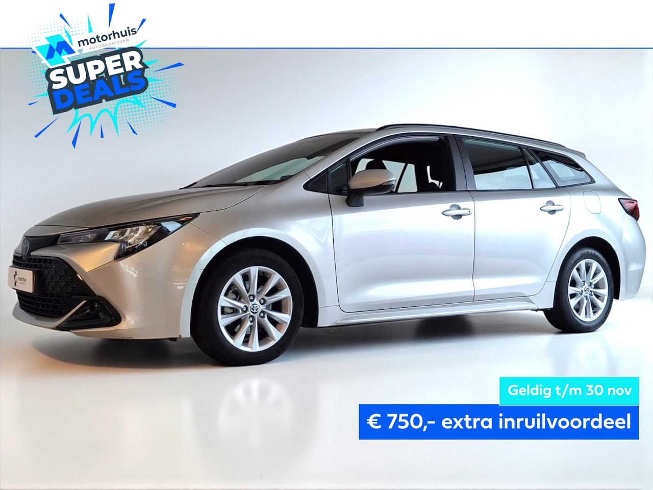 Toyota Corolla Touring Sports - 1.8 Hybrid 140pk Active CAMERA PDC LMV - AutoWereld.nl