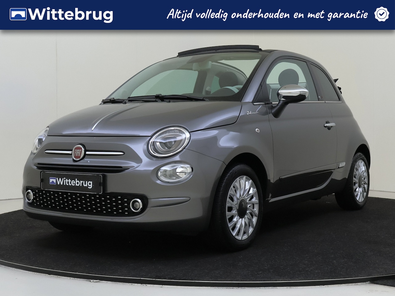 Fiat 500 C - 1.0 Hybrid Dolcevita | RIJLAAR GEMAAKT !! INSTAPPEN EN WEGRIJDEN !! - AutoWereld.nl