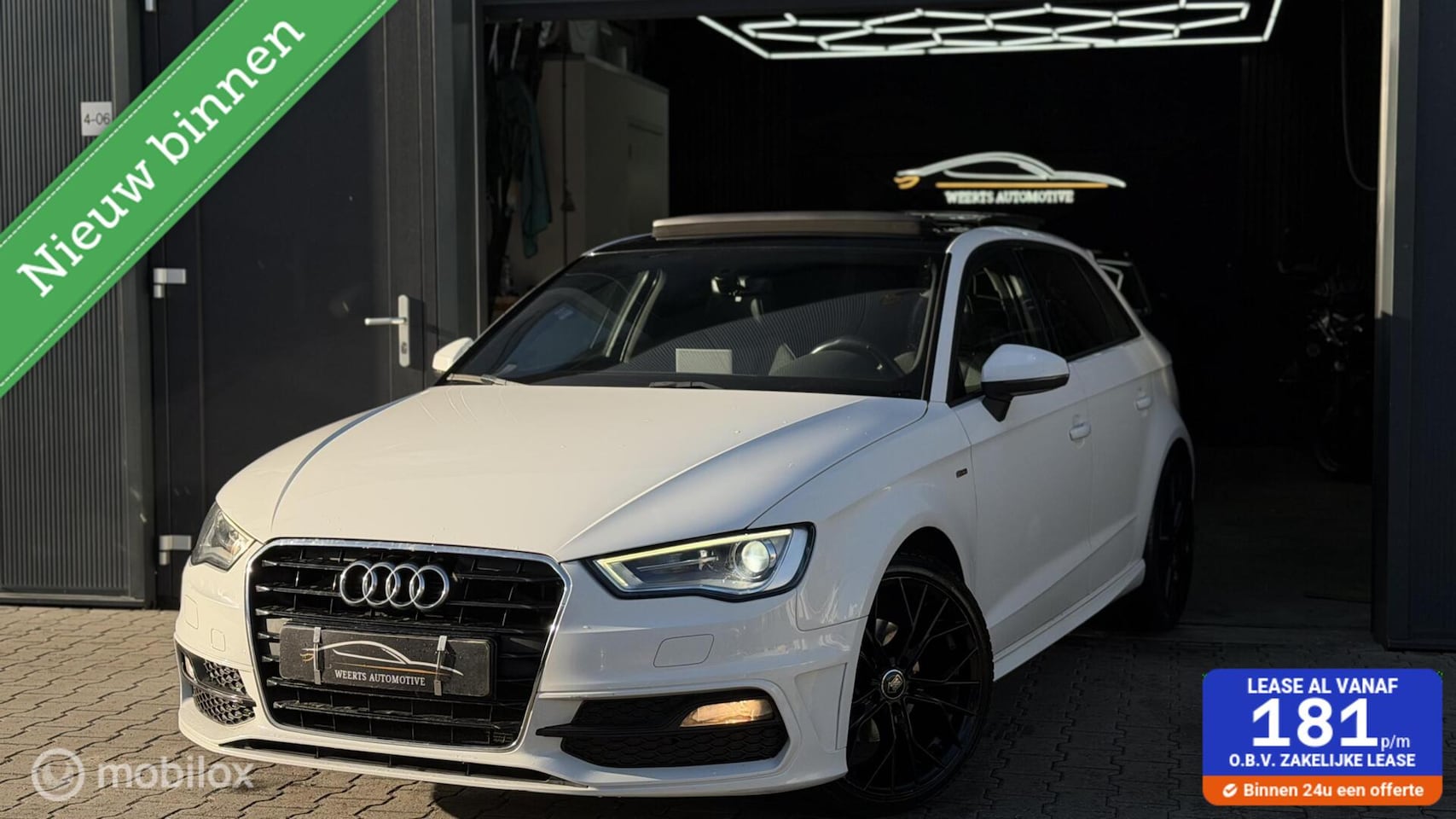 Audi A3 Sportback - 1.6 TDI AUTOMAAT Pro Line plus 3 x S line - AutoWereld.nl