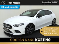 Mercedes-Benz A-klasse - 180 Business Solution AMG Panoramadak / Nightpakket / Parkeercamera / Sfeerverlichting / S