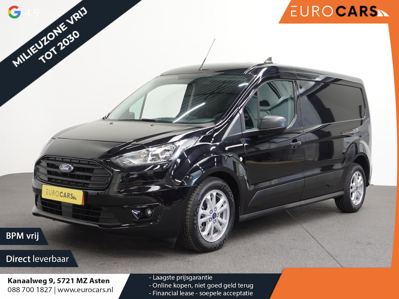 Ford Transit Connect - 1.5 L2 Trend Automaat Navi Airco Parkeersenoren Cruise Control Camera - AutoWereld.nl