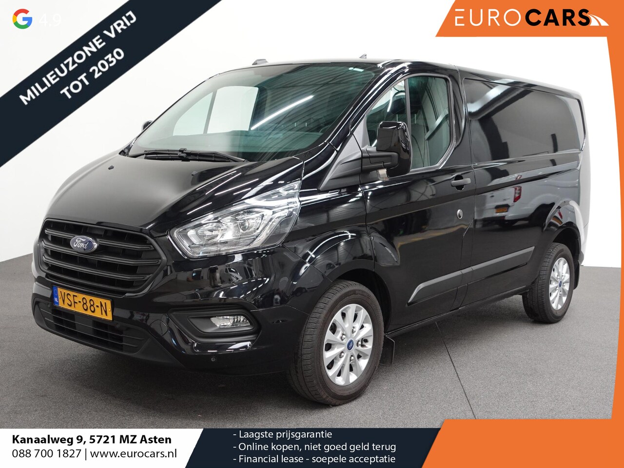 Ford Transit Custom - 130 pk Automaat L1H1 Trend Navigatie Airco Cruise Control Camera Trekhaak - AutoWereld.nl