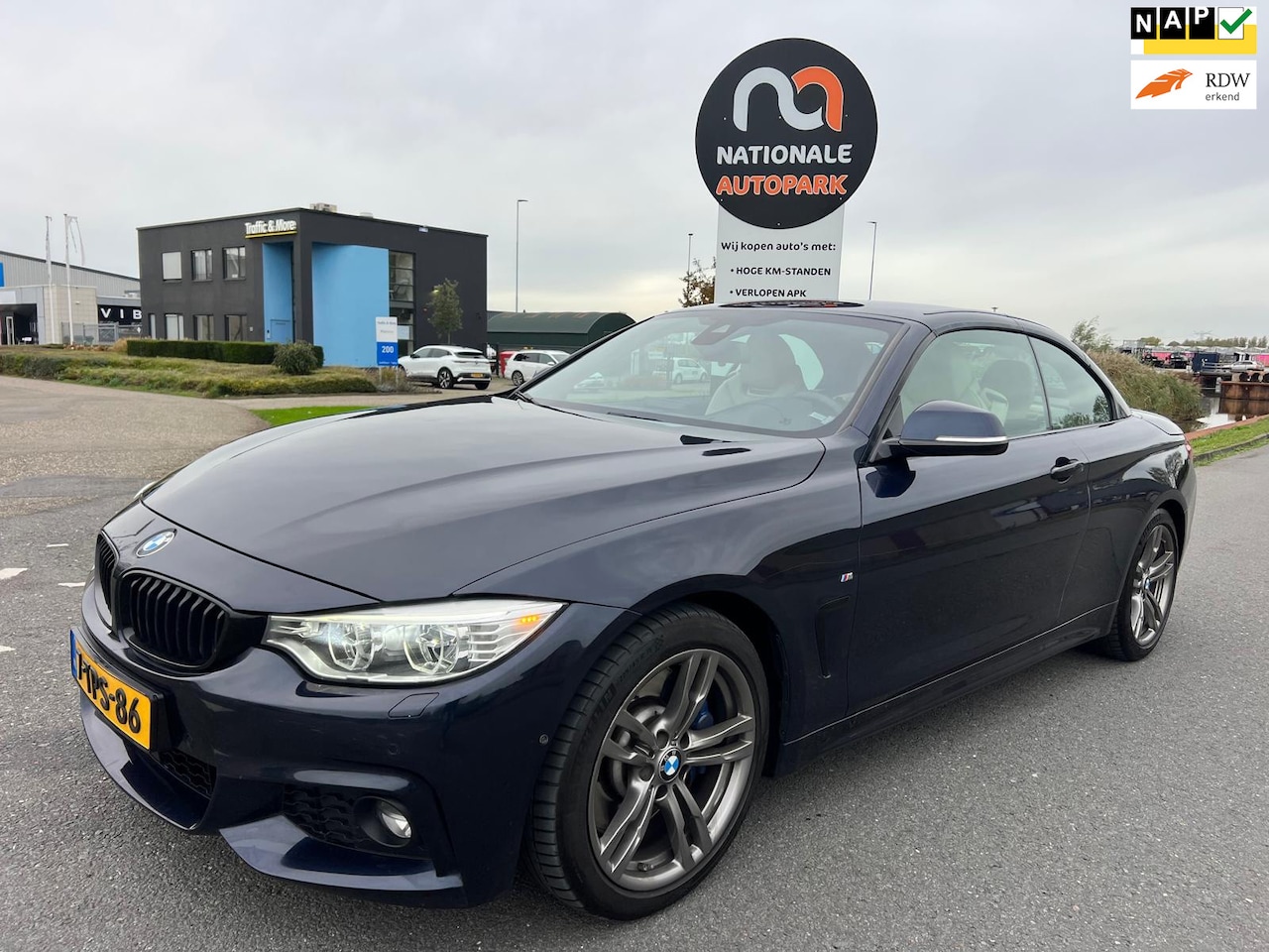 BMW 4-serie Cabrio - 2014 * 435i High Executive * AUTOMAAT * LED * LMV * TOP AUTO! - AutoWereld.nl