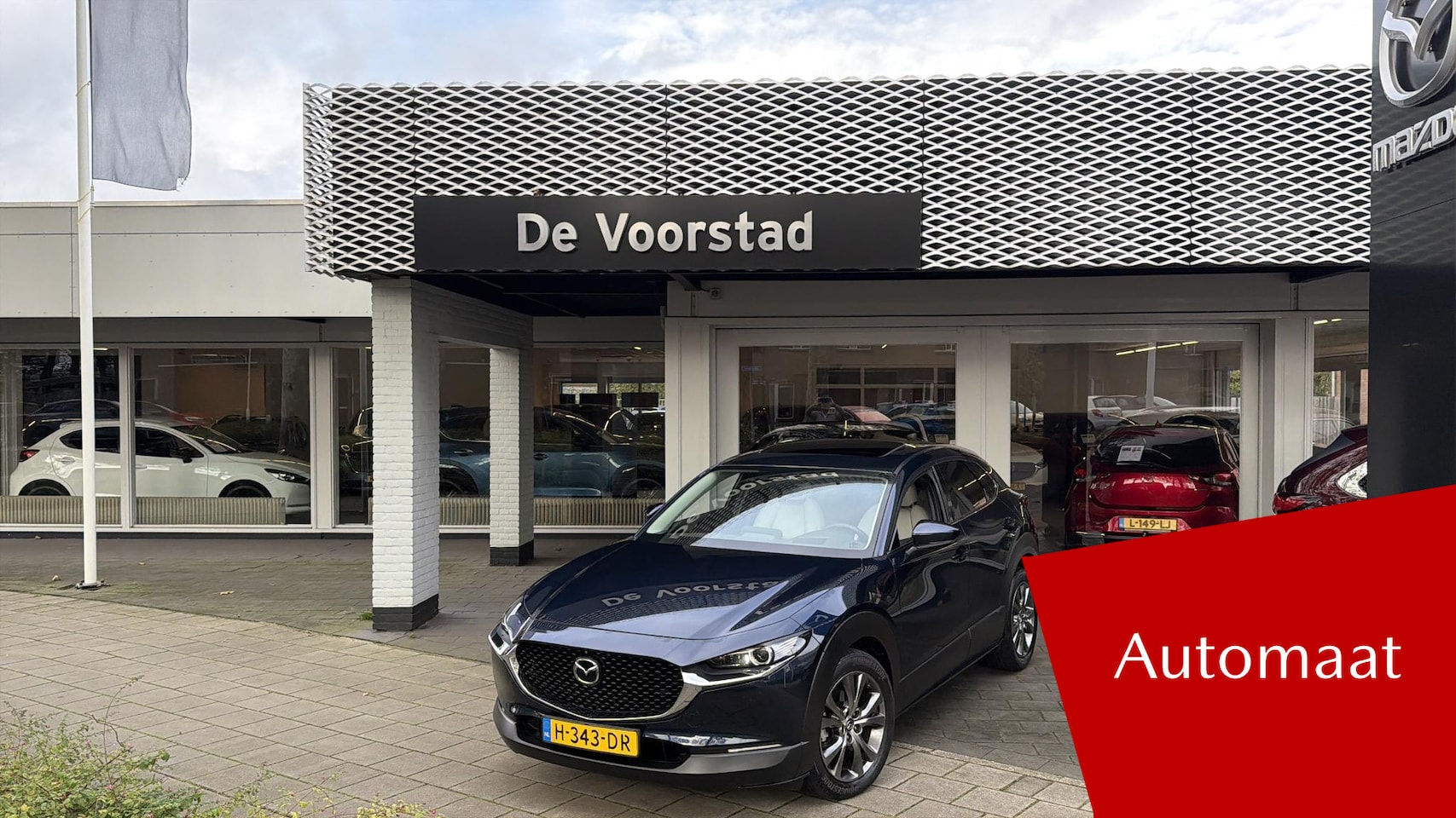 Mazda CX-30 - 2.0 e-SkyActiv-X M Hybrid Luxury Automaat | open dak | 360 camera | Leder | Ned. auto | de - AutoWereld.nl