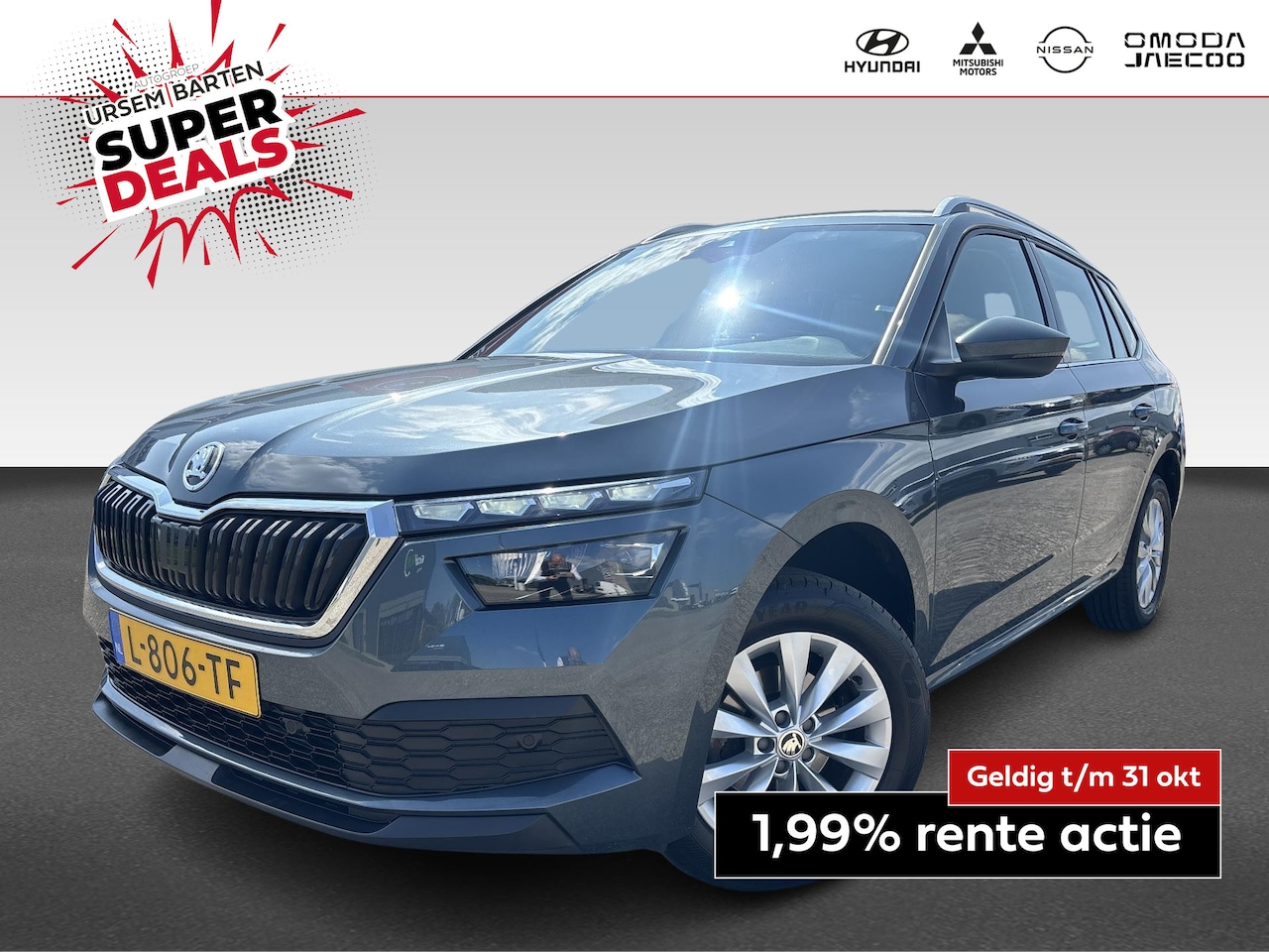 Skoda Kamiq - 1.0 TSI Business Edition | automaat | Virtual Cockpit | LED | stoelverwarming | Apple Carp - AutoWereld.nl