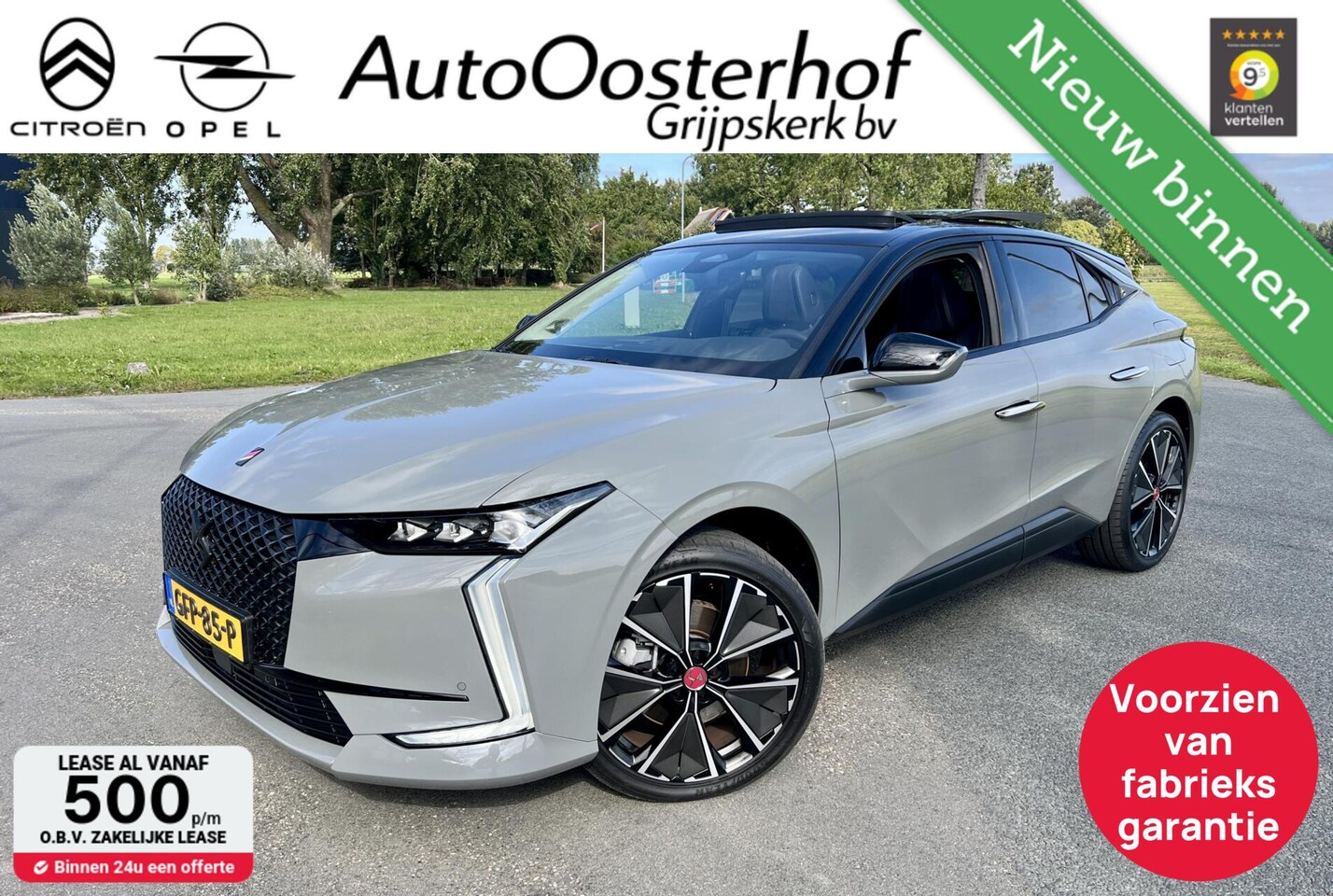 DS 4 - E-Tense 225pk Performance Line Zeer Luxe uitgevoerd - AutoWereld.nl