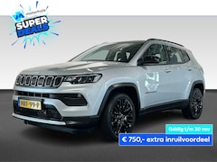 Jeep Compass - 1.3T 4XE 190PK AUTOMAAT PHEV LIMITED PANO NAVI 19 INCH