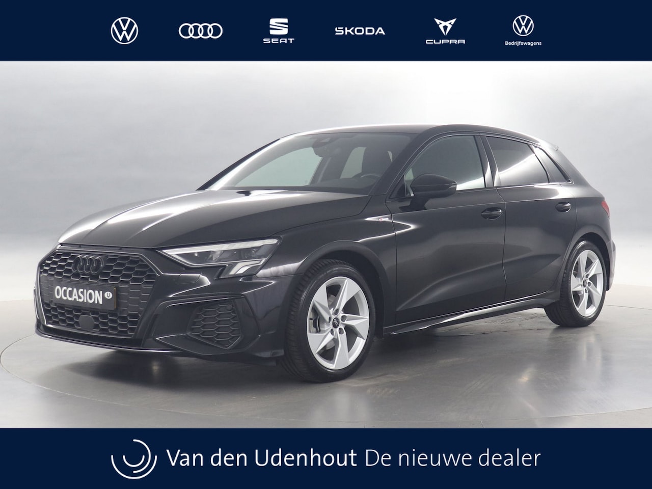 Audi A3 Sportback - 35 TFSI 150pk S Edition S-Tronic / Navigatie / Adaptive Cruise Control / Parkeersensoren - AutoWereld.nl