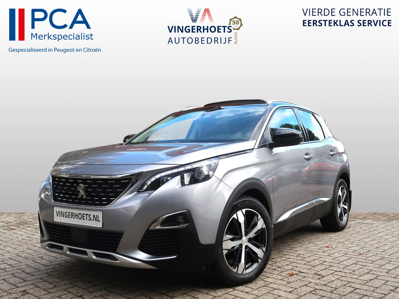 Peugeot 3008 - 130 Pk. Luxe Allure * Open Schuifdak * Trekhaak * Navigatie * Keyless Entry & Start Button - AutoWereld.nl