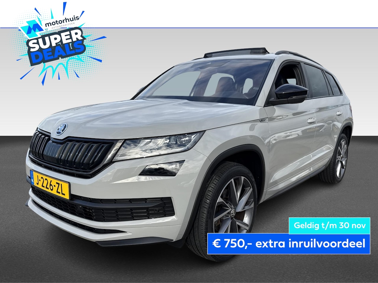 Skoda Kodiaq - 1.5 TSI Greentech Automaat 150pk Sportline Business - AutoWereld.nl