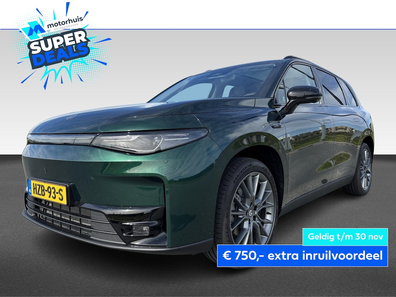 Leapmotor C10 - REEV Design 28,4 kWh | 215pk | Automaat | Panoramadak | Glanzed Green | Midnight Aurora - AutoWereld.nl
