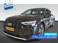 Audi e-tron Sportback - 55 quattro 408pk S-edition | Leder | Pano