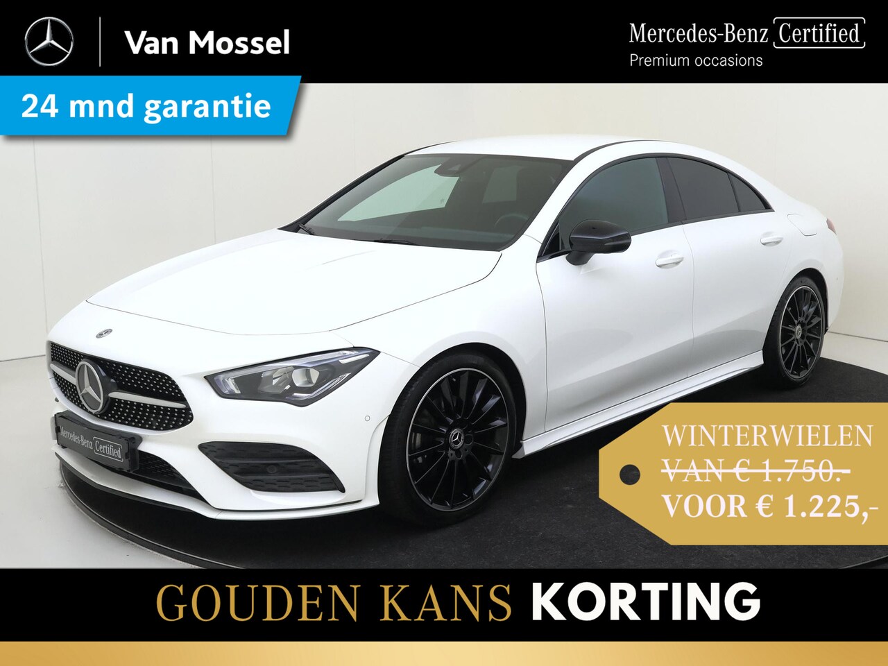 Mercedes-Benz CLA-Klasse - 180 Business Solution AMG /Night pakket /19 Inch - AutoWereld.nl