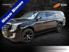 Cadillac Escalade - 6.2 V8 Premium 450PK ESV Platinum 7p 5xTV 22'' LWB