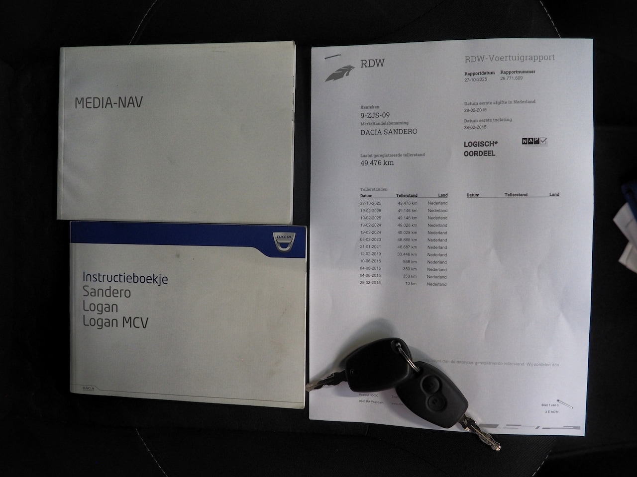 Dacia Sandero - 0.9 Tce Lauréate 1STE EIGENAAR AIRCO PARKEER S.