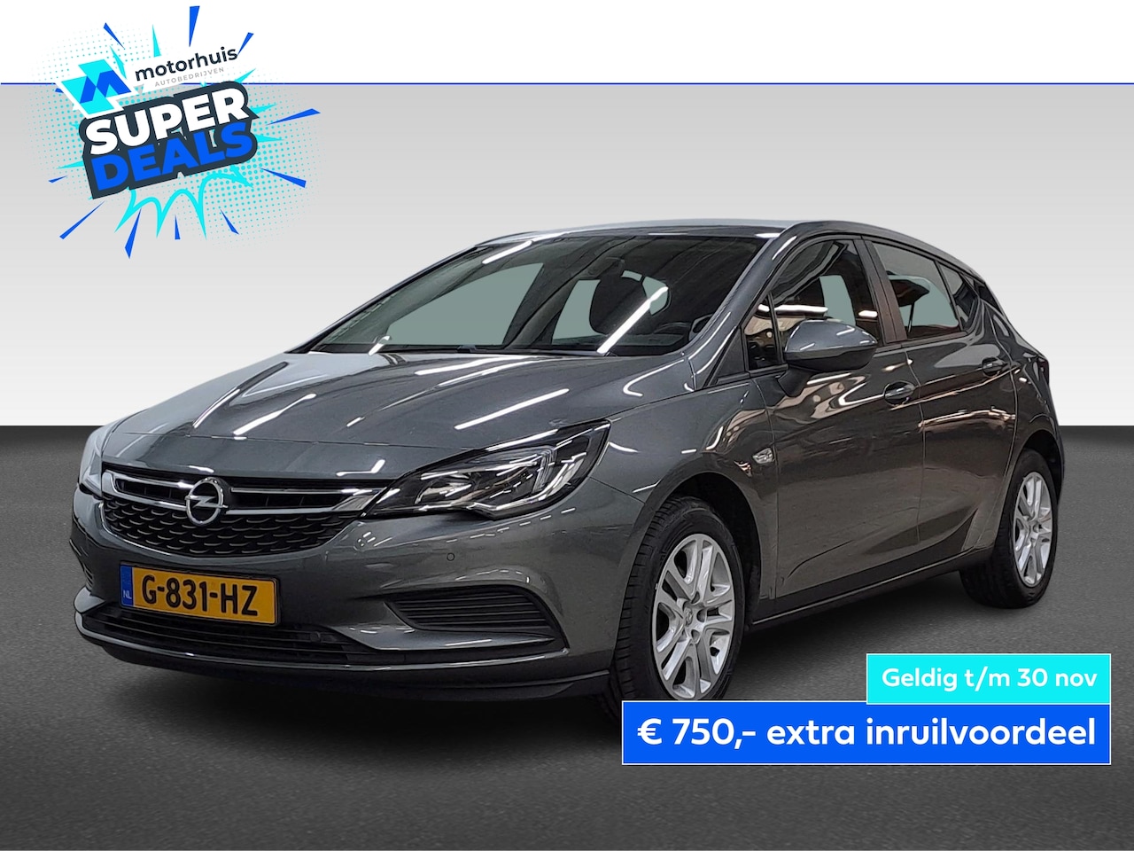 Opel Astra - 1.4 TURBO 150PK AUTOMAAT ONLINE EDITION NAVI TEL PDC ALARM NAP - AutoWereld.nl