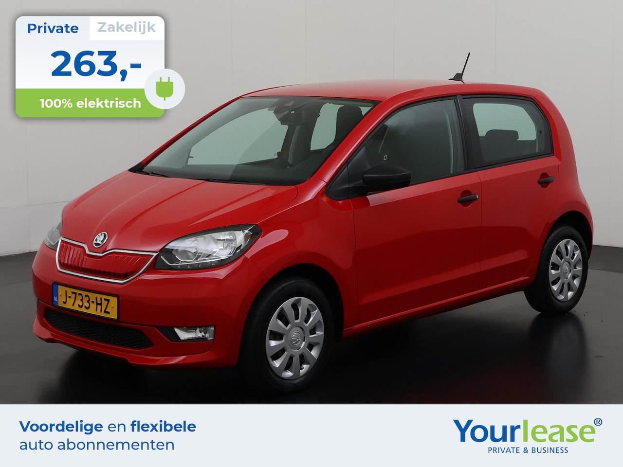 Skoda Citigo e-iV - EV Ambition | All-in 263,- Private Lease | Direct uit voorraad - AutoWereld.nl