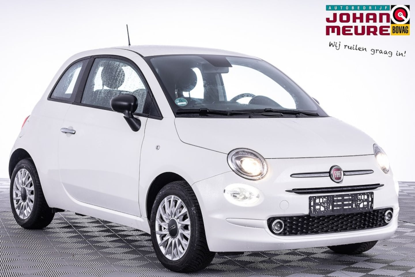 Fiat 500 - 1.0 GSE Hybrid | ECC | Mistlampen | CARPLAY | VELGEN - AutoWereld.nl
