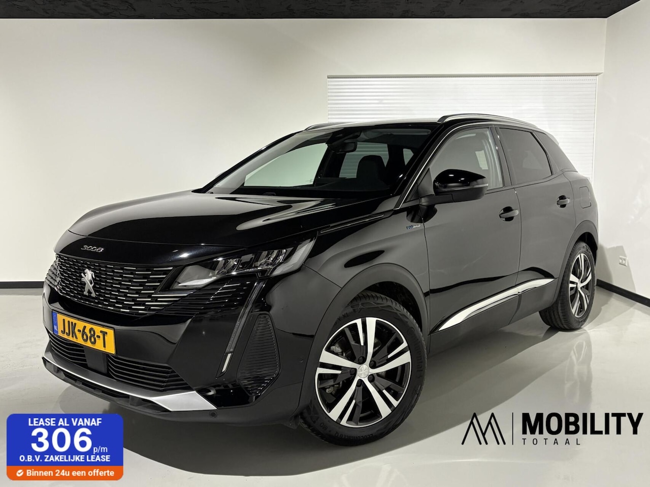 Peugeot 3008 - 1.6 HYbrid 225PK Allure|Camera|Carplay|Navi|PDC|ACC|Side assist|Lane Assist| - AutoWereld.nl