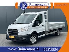 Ford Transit - 350 2.0 TDCI 130 PK WB 395 / 4.408 KM / LANGE UITVOERING PICK UP / 1e EIG. / AIRCO / CRUIS