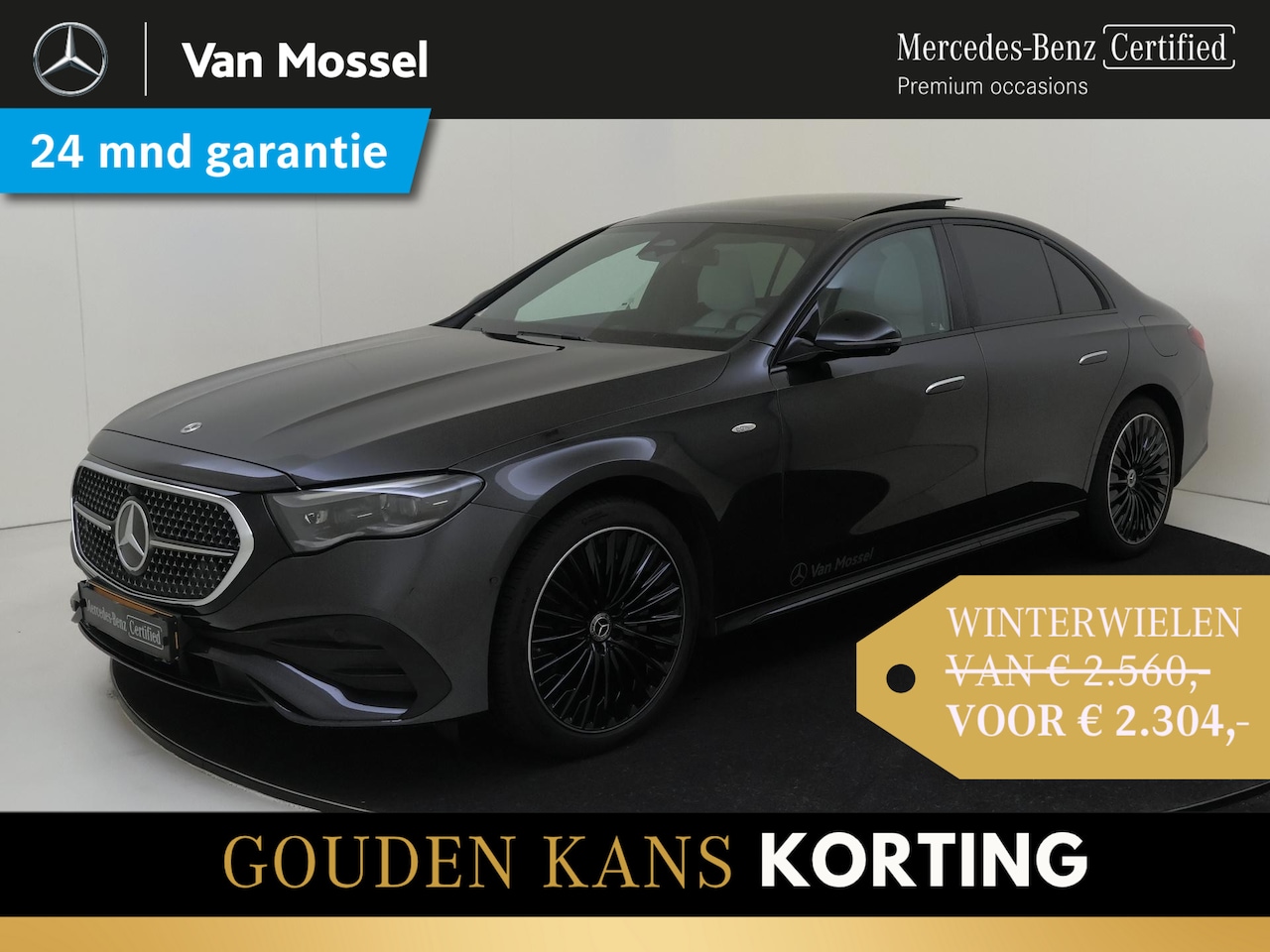 Mercedes-Benz E-klasse - 300 e Sport Edition Premium Plus / Panoramadak / Burmester 4D / Luchtvering / Memory Seats - AutoWereld.nl