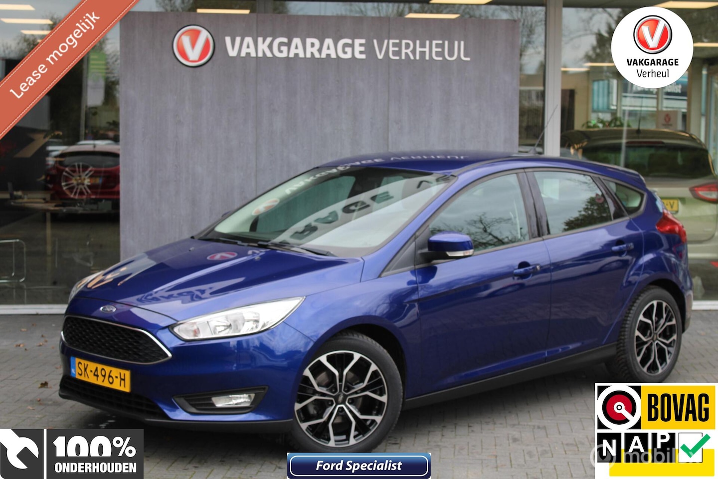 Ford Focus - 1.0 Lease Edition|5Drs|Navi|Boekjes|Nap - AutoWereld.nl